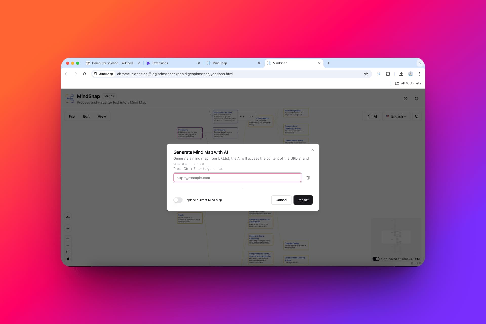 Làm Chủ Nghiên Cứu Đa Nguồn: Biến Đổi Nhiều Trang Web Thành Sơ Đồ Tư Duy Thống Nhất